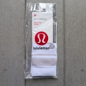 Lululemon Socks White Lavender